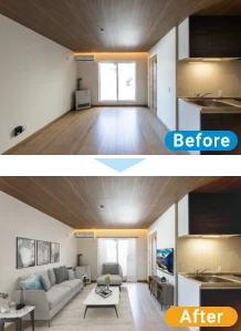 バーチャル家具設置サービス